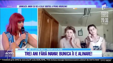 O bunică îşi strigă disperarea. De trei ani fiica ei și-a părăsit copilul!