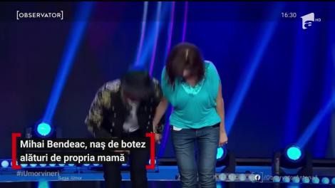 Mihai Bendeac a devenit părinte spiritual pentru copilul unui concurent iUmor