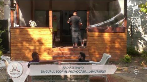 Spiritele s-au încins în casa "Mireasa". Radu și David, nervi și cuvinte grele. Care este motivul disputei | Video