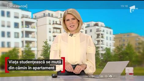 Viaţa studenţească se mută din cămin la apartament