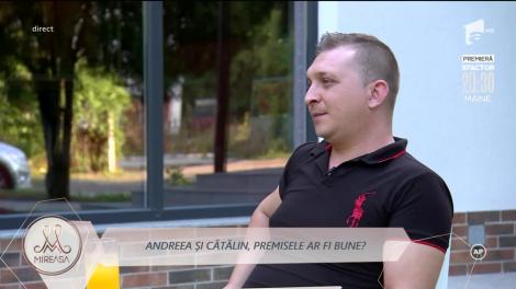 Cătălin, surprins de vorbele Andreei. Cu ce i-a atras atenția mezina din casa "Mireasa" tânărului concurent. "Nu cred că vârsta este un impediment" | Video