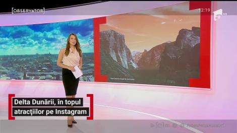 Delta Dunării, a cincea minune naturală a lumii, pe Instagram
