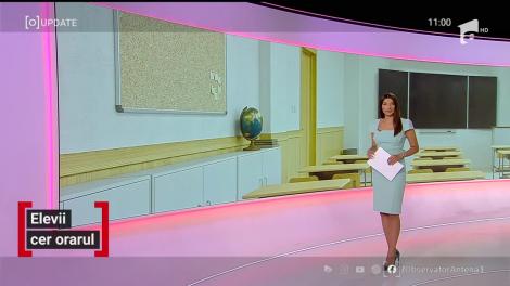 Observator Update, 11 septembrie, ora 11:00: Elevii cer orarul
