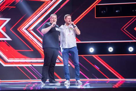 Vlad Erdei și Vlad Moigrădeanu, duetul care a depășit orice așteptare. Jurații "X Factor" s-au bucurat de un moment special