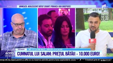 Soacra a lui Florin Salam ar fi tocmit un bătăuș: A vrut sămi dea cu scaunul în cap!