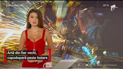 Artă din fier vechi, capodopera peste hotare