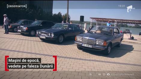 Mașini de epocă, vedete pe faleza Dunării