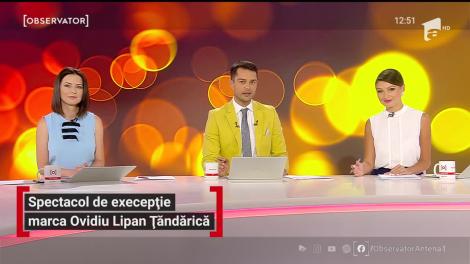 Spectacol de excepție marca Ovidiu Lipan Ţăndărică