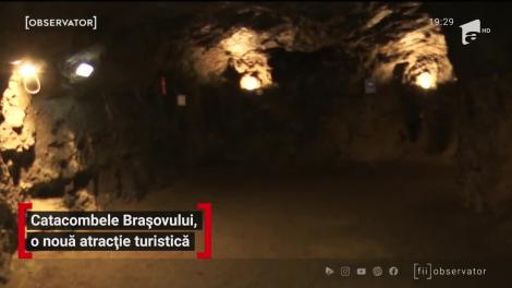 Catacombele Brașovului, o nouă atracție turistică