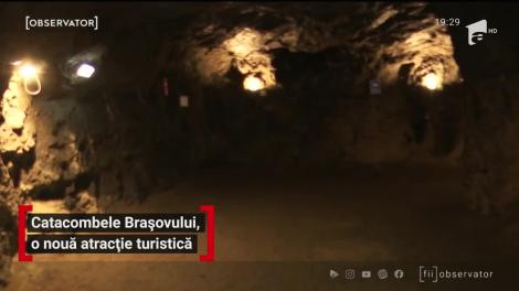Catacombele Brașovului, o nouă atracție turistică