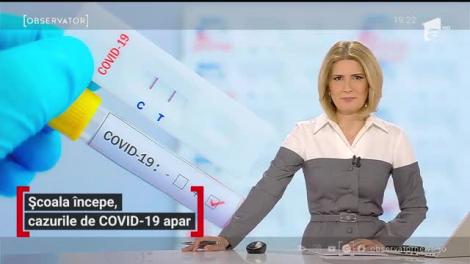 Școala începe, cazurile de coronavirus apar