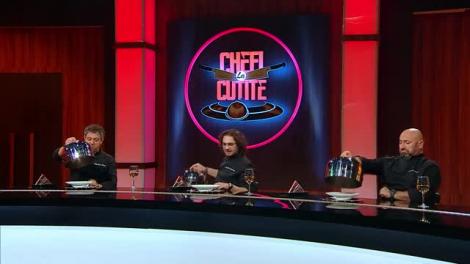 Chefii s-au speriat de unul dintre preparate! Ce au găsit în farfurie, la „Chefi la cuțite”