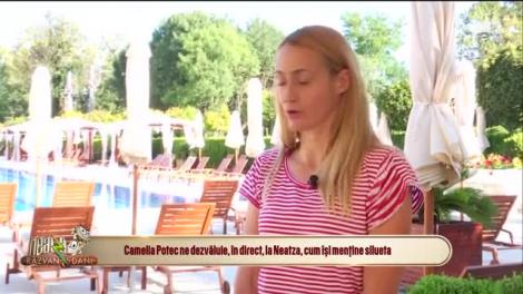 Masa spotivilor campioni, înainte și după antrenament. Cum își menține silueta Camelia Potec