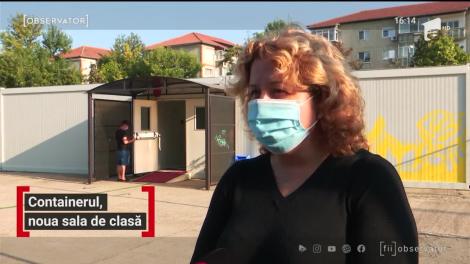 Containerul, noua sală de clasă