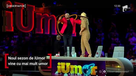 Moment de senzație la „iUmor”! Delia și Mihai Bendeac dansează pe pupitru și fac show