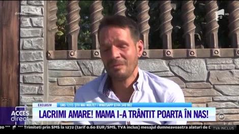 Lacrimi amare! Angelo și-a căutat mama după 27 de ani, dar i-a fost trântită poarta în nas