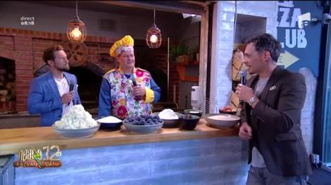 Găluște cu prune și sos de vanilie, reţeta lui Vlăduţ de la Neatza cu Răzvan şi Dani