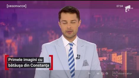 Primele imagini cu tânăra din Constanța care a bătut nouă persoane într-un bar