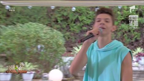 Antonio Pican cântă melodia Joker, la Neatza cu Răzvan și Dani