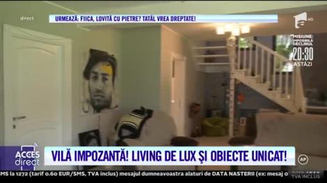 Alexandru Brădățan are o vilă ca la Hollywood și o masă de mii de euro, în living
