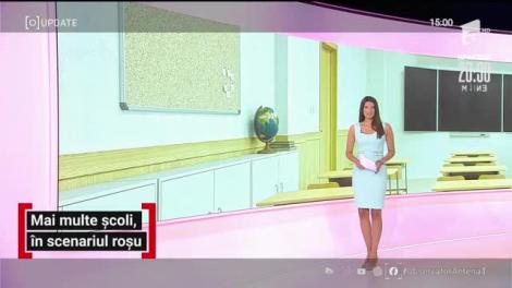 Observator Update, 17 septembrie, ora 15:00: Mai multe școli în scenariul roșu