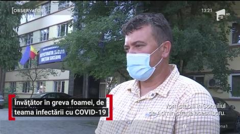 Învățător în greva foamei, de teama infectării cu COVID-19