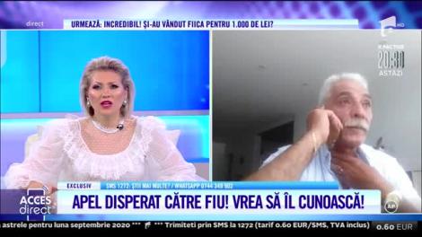 Tată, năpădit de regrete! După 23 de ani, bărbatul vrea să-i ceară iertare fiului său