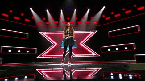 Iulia Perpelea, a cucerit juriul X Factor cu yodelingul ei perfect. Jurații s-au bucurat de fiecare secundă a prestației sale