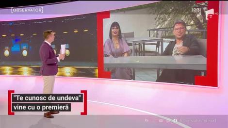 Ozana Barabancea şi Cristi Iacob, detalii picante din culisele show-lui „Te cunosc de undeva” | Video