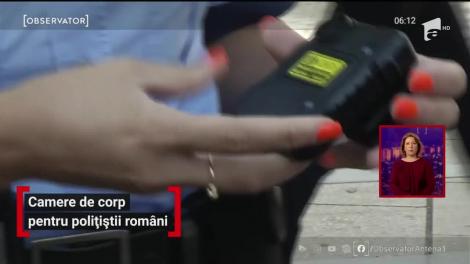 Camere de corp pentru polițiștii români