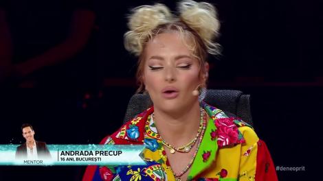 Andrada Precup a impresionat pe scena X Factor. Jurații i-au aplaudat talentul în picioare