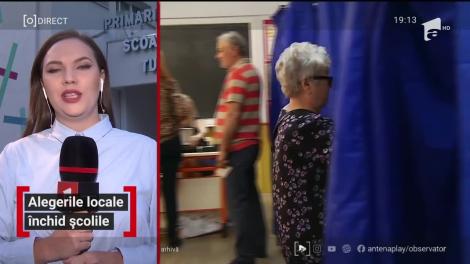 Alegerile locale închid școlile