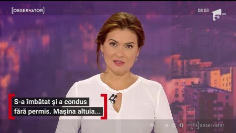 S-a îmbătat și a condus fără permis, mașina altuia!