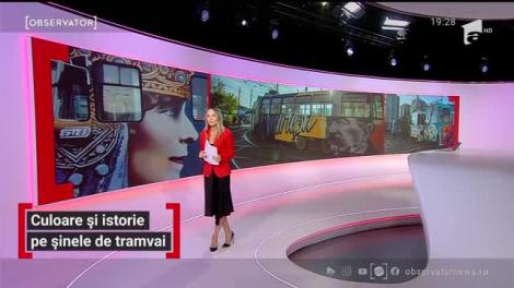 Culoare și istorie pe șinele de tramvai din București