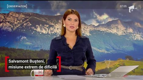 Salvamont Bușteni, misiune extrem de dificilă