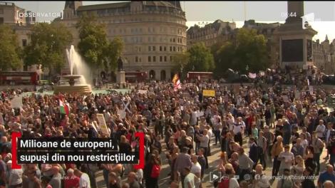 Carantina revine în tot mai multe țări din Europa