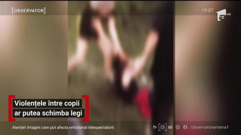 Violențele între copii ar putea schimba legi
