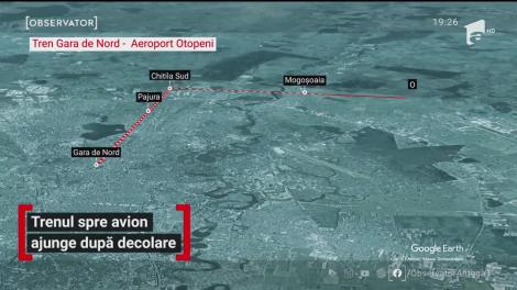 Trenul care leagă Gara de Nord de Aeroportul Otopeni, testat de mai marii statului