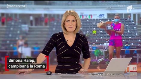 Simona Halep, campioană la Roma