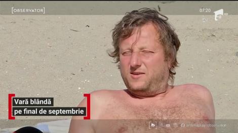 Vară blândă pe final de septembrie