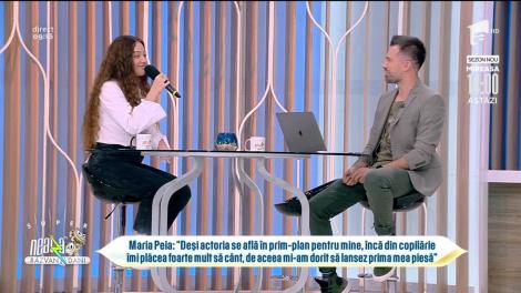 Maria Pela cântă piesa Nori de scrum, la Neatza cu Răzvan și Dani