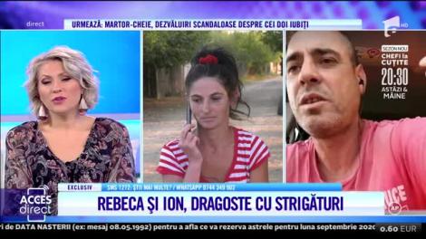 Rebeca și Ion, confruntare explozivă: Am plecat de acasă la bunica mea. M-a bătut