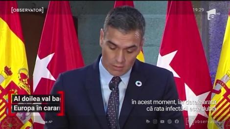 Al doilea val de Covid-19 bagă Europa în carantină