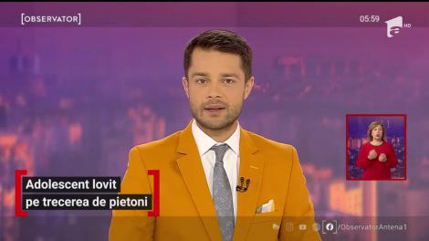Adolescent de 15 ani, lovit de un autoturism pe trecerea de pietoni, în Piatra Neamţ