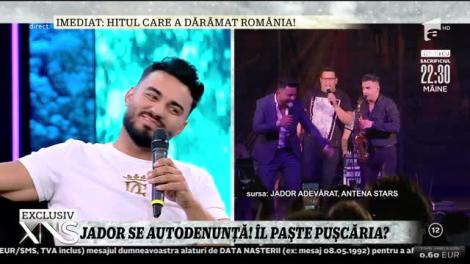 Jador se autodenunță: "Oi fi greșit eu cu ceva"