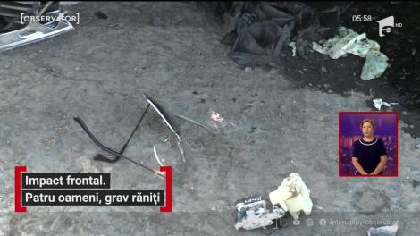 Grav accident de circulaţie în Tulcea. Patru oameni au fost răniti grav