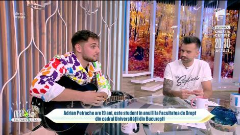 Adrian Petrache, nepotul lui Florin Salam, a oferit un show memorabil în fața juriului X Factor