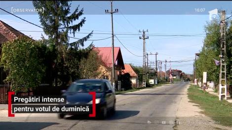 Pregătiri intense pentru votul de duminică