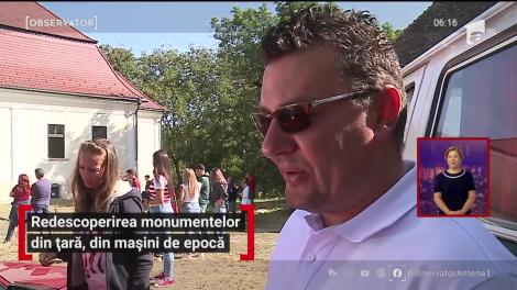 Redescoperirea monumentelor din țară, din mașini de epocă