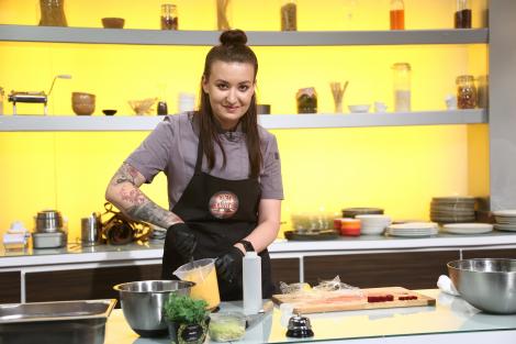 Roxana Blenche vrea să fie prima femeie care câștigă „Chefi la cuțite”! Ce a gătit